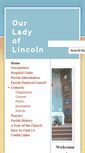 Mobile Screenshot of ourladyoflincoln.com